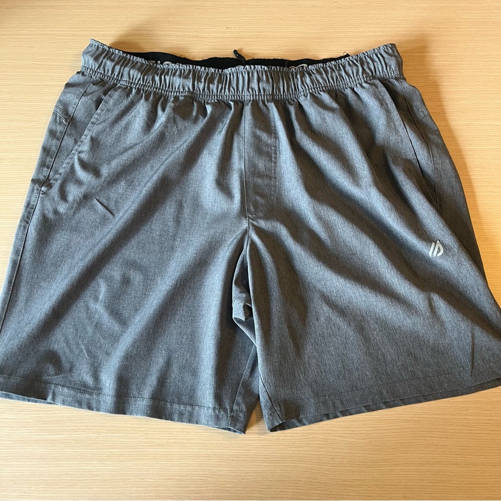 Eddie Bauer Grey Lightweight Athletic Casual Summer Shorts